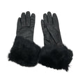 Unisex St. Emile - Leather gloves, size Ei kokoa - Black ()