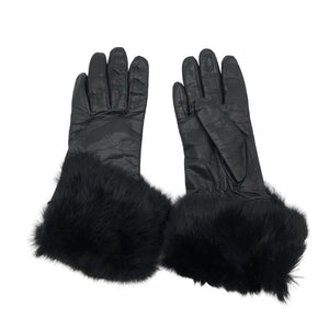 Unisex St. Emile - Leather gloves, size Ei kokoa - Black (1)