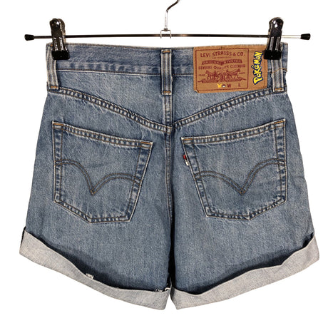 Unisex Levi's - Denim shorts, size W25 - Light blue (2)