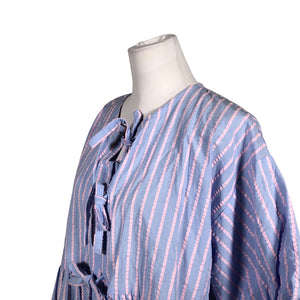 Unisex Gauhar - Short-sleeved blouse, size 40 - Light blue (2)