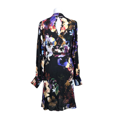 Unisex Kaiko - Schiffon dress, size 38 - Black (2)