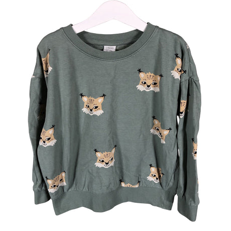 Unisex Lindex - Sweatshirt, size 122 - 128 - Green ()