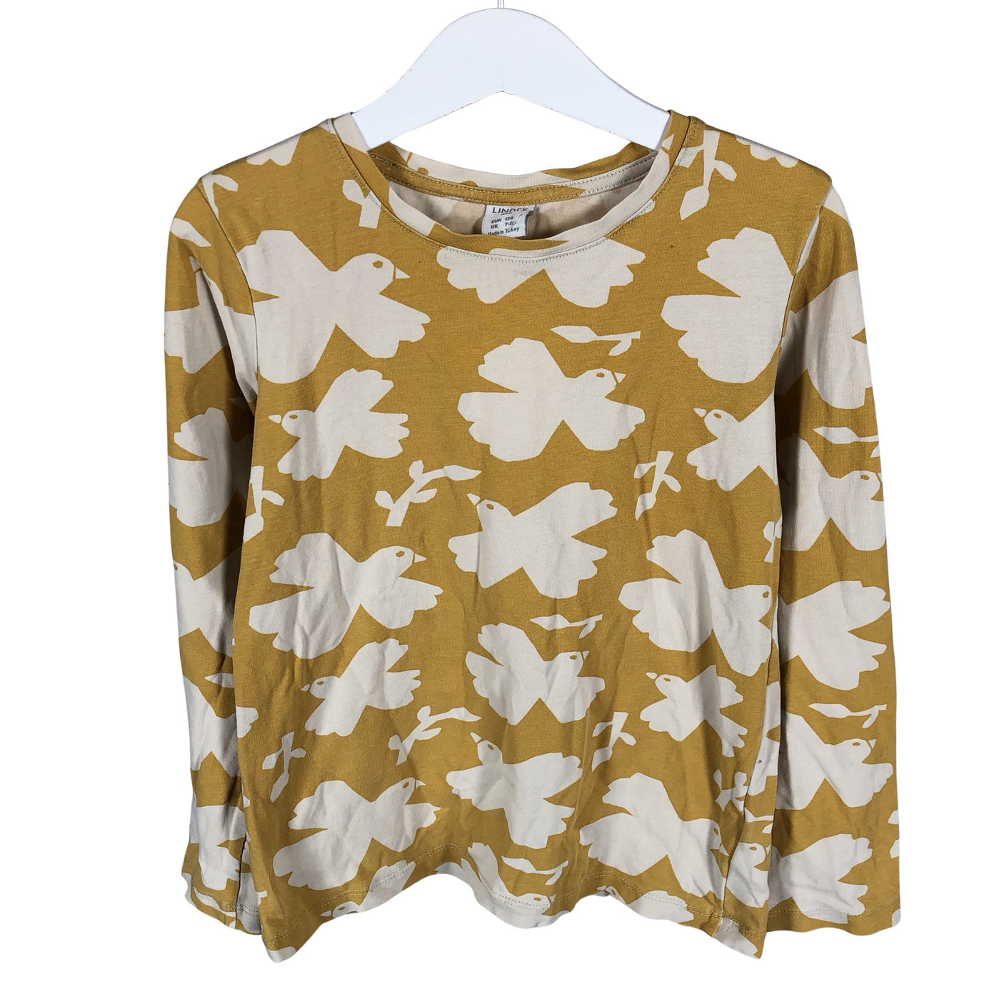 Unisex Lindex - Tricot shirt, size 122 - 128 - Yellow (1)