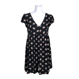 Unisex Denim & Supply Ralph Lauren - Schiffon dress, size 38 - Black (1)