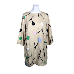 Unisex Nanso - Schiffon dress, size 38 - Beige (1)