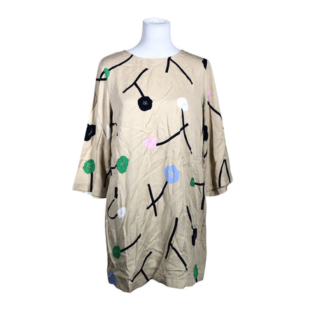Unisex Nanso - Schiffon dress, size 38 - Beige ()