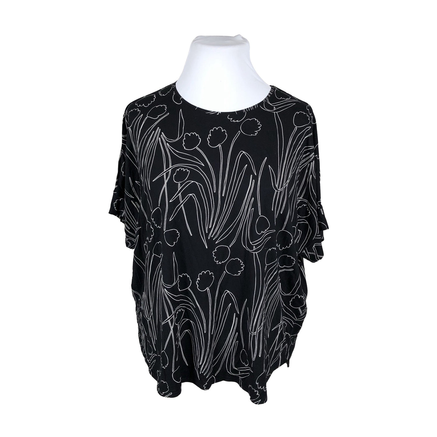 Unisex Nanso - T-shirt, size 44 - Black (1)
