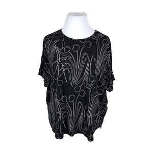 Unisex Nanso - T-shirt, size 44 - Black (1)