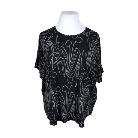 Unisex Nanso - T-shirt, size 44 - Black ()