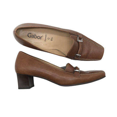 Unisex Gabor - High heels, size 38 - Brown ()
