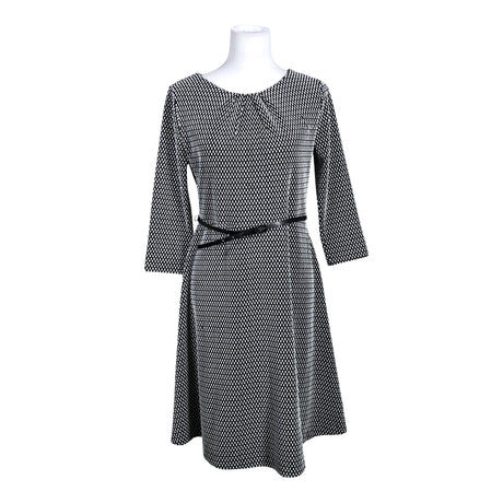 Unisex Comma - Tricot dress, size 40 - Black ()