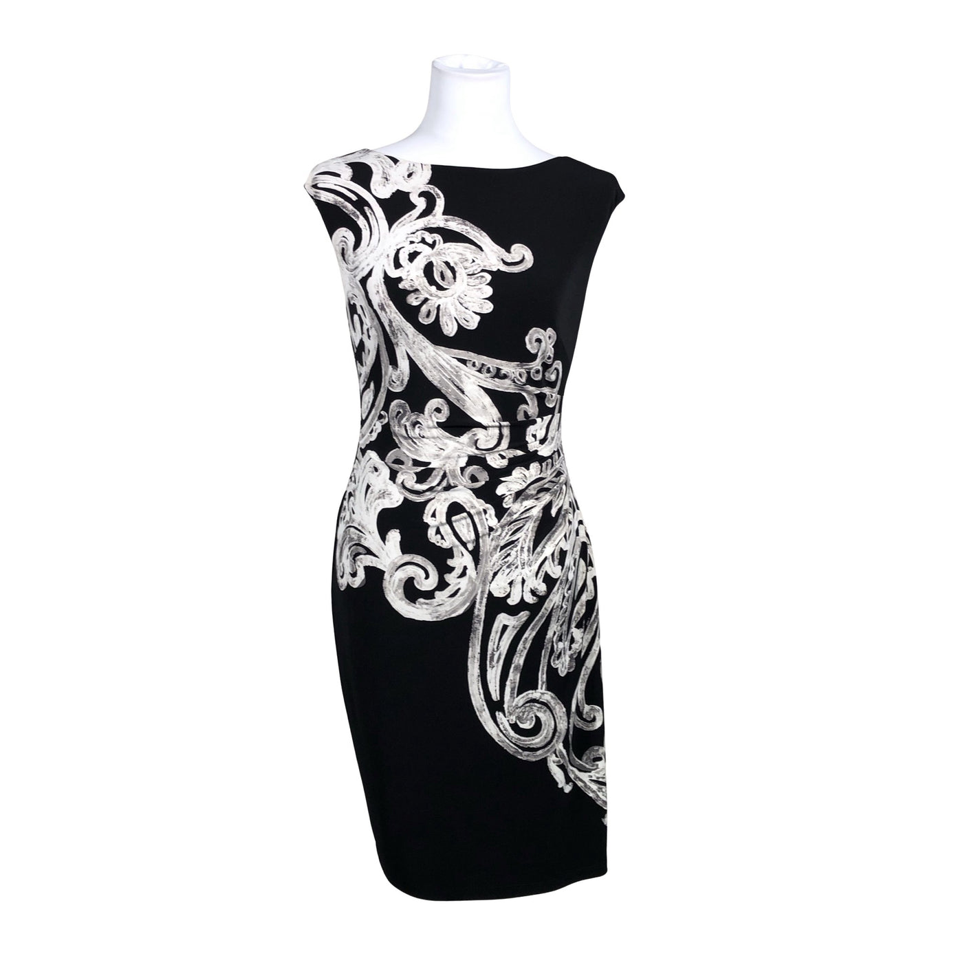 Unisex Lauren Ralph Lauren - Tricot dress, size 34 - Black (1)