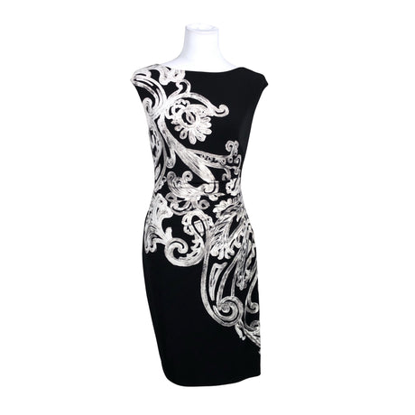 Unisex Lauren Ralph Lauren - Tricot dress, size 34 - Black ()