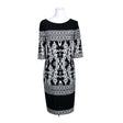 Unisex Joseph Ribkoff - Tricot dress, size 38 - Black ()