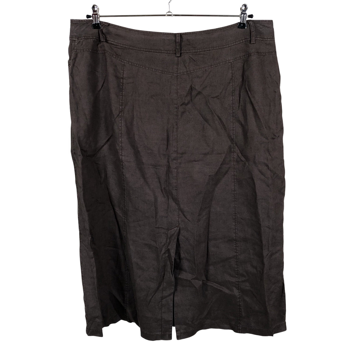 Unisex Gerry Weber - Fabric skirt, size 48 - Brown (2)