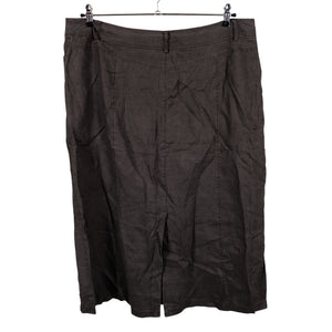 Unisex Gerry Weber - Fabric skirt, size 48 - Brown (2)