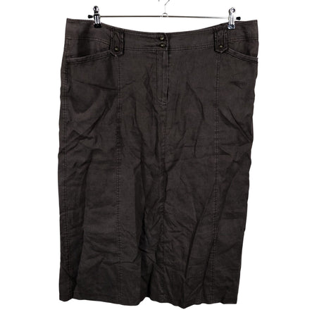 Unisex Gerry Weber - Fabric skirt, size 48 - Brown ()