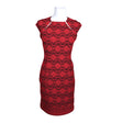 Unisex Joseph Ribkoff - Sheath dress, size 36 - Red ()