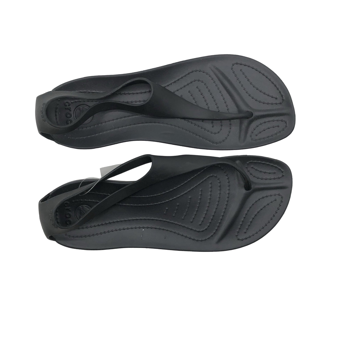 Unisex Crocs - Beach sandals, size 43 - Black (1)