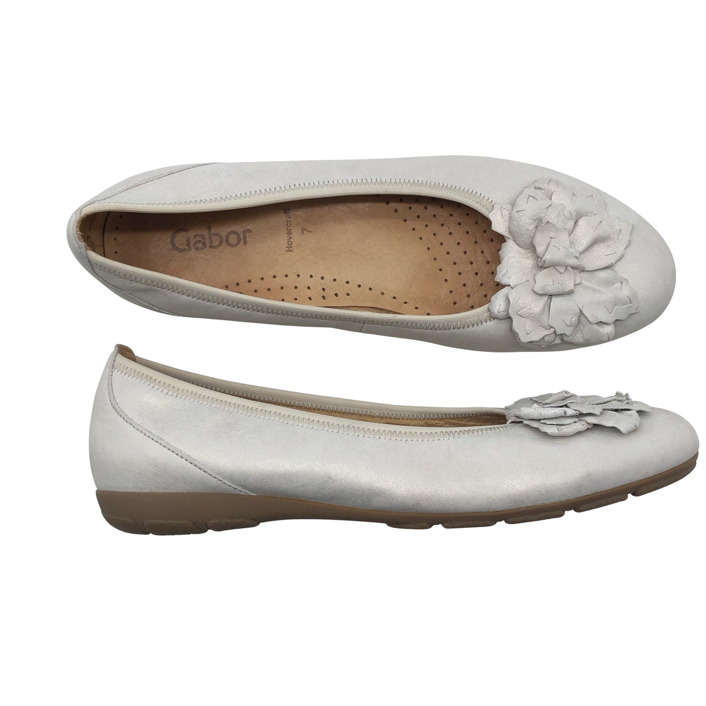 Unisex Gabor - Ballerinas, size 40 - Gray (1)