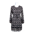 Unisex Zabaione - Schiffon dress, size 38 - Black ()