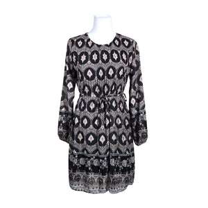 Unisex Zabaione - Schiffon dress, size 38 - Black (1)
