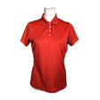 Unisex Nike - Sports shirt, short sleeve, size 38 - Red ()