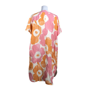 Unisex Marimekko - Schiffon dress, size 40 - Natural white (3)