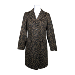 Unisex MasCara - Wool coat, size 40 - Brown (1)