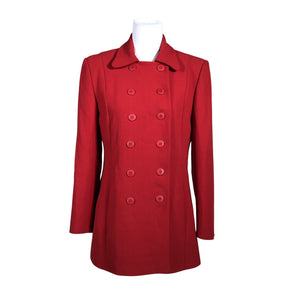 Unisex Warehouse - Trench coat, size 40 - Red (1)