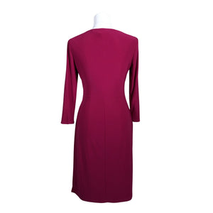 Unisex Lauren Ralph Lauren - Tricot dress, size 38 - Violet (3)