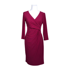 Unisex Lauren Ralph Lauren - Tricot dress, size 38 - Violet (1)