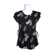 Unisex The Masai - Short-sleeved blouse, size 38 - Black ()