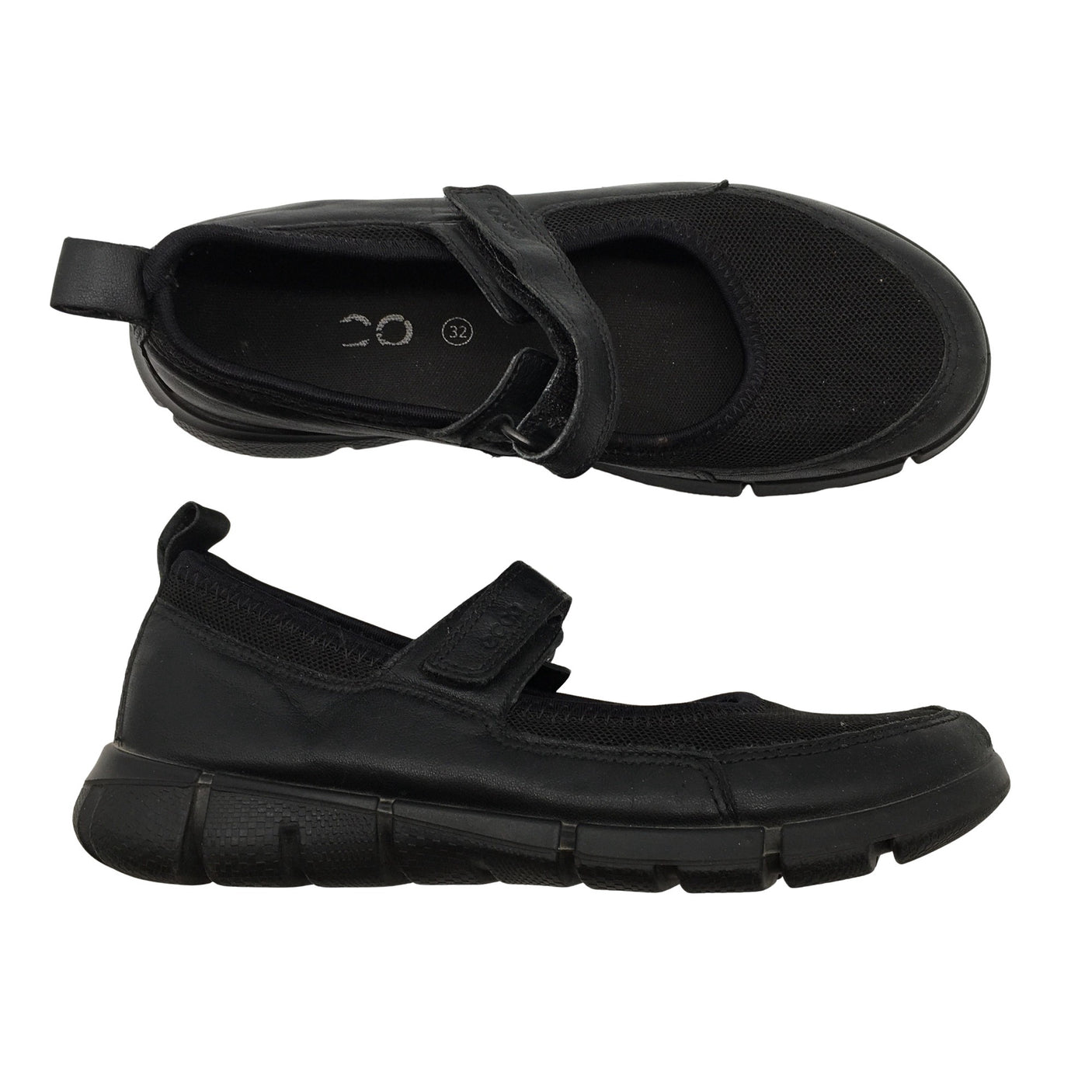 Unisex Ecco - Ballerinas, size 34 - Black (1)