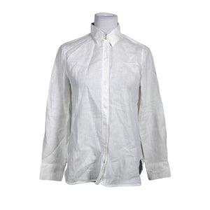 Unisex Massimo Dutti - Collared shirt, size 36 - White (1)