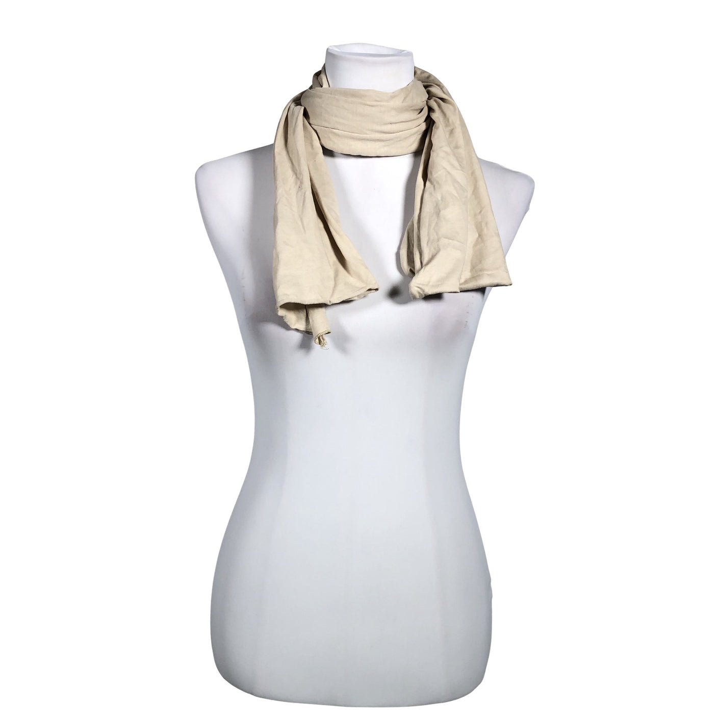 Unisex me&i - Scarf, size Midi - Beige (1)
