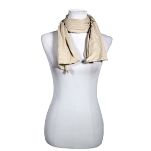 Unisex me&i - Scarf, size Midi - Beige (1)
