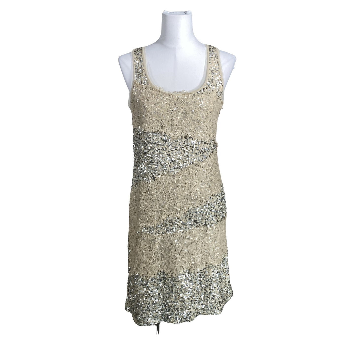 Unisex Andiata - Party dress, size 38 - Beige (1)