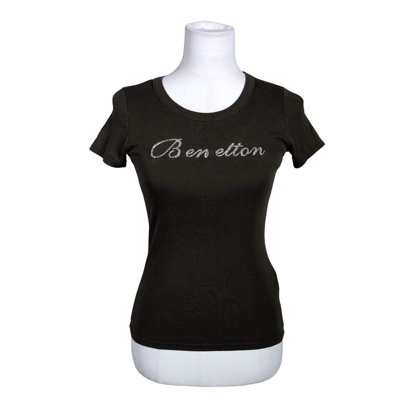 Unisex Benetton - T-shirt, size 36 - Brown (1)