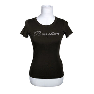 Unisex Benetton - T-shirt, size 36 - Brown (1)