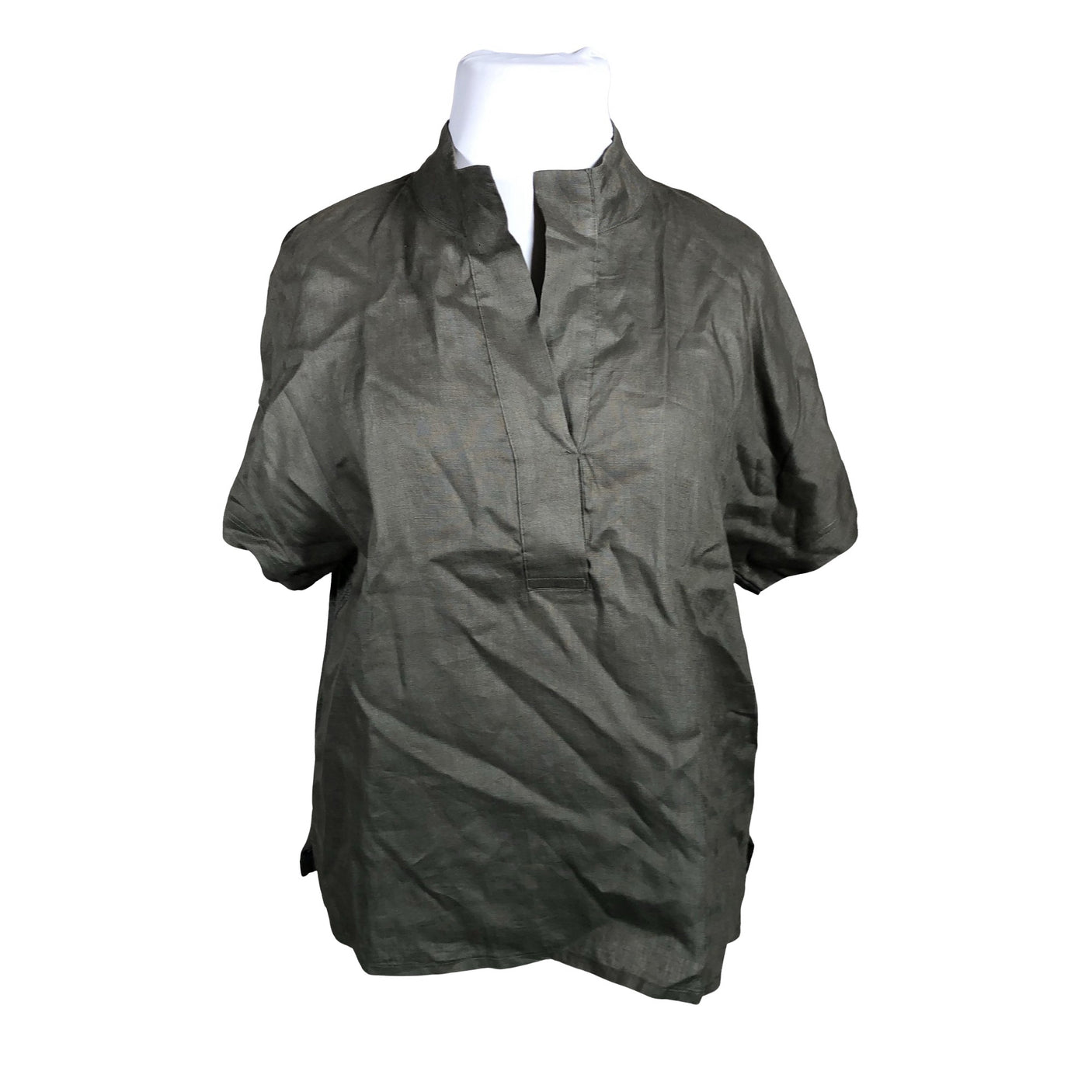 Unisex Gerry Weber - Short-sleeved blouse, size 42 - Green (1)