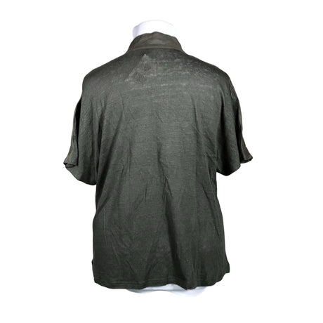 Unisex Gerry Weber - Short-sleeved blouse, size 42 - Green (2)