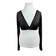 Unisex Joseph Ribkoff - Tricot shirt, size 42 - Black ()