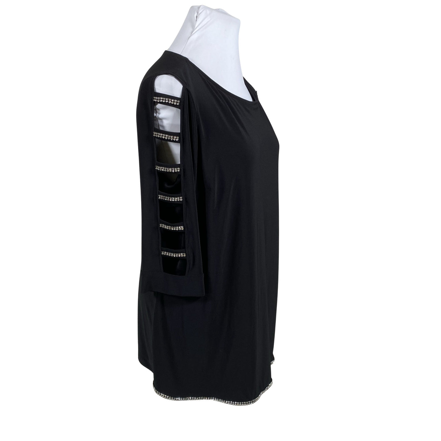 Unisex Joseph Ribkoff - Evening tunic, size 46 - Black (2)