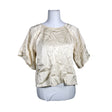 Unisex Arket - Short-sleeved blouse, size 38 - Beige ()
