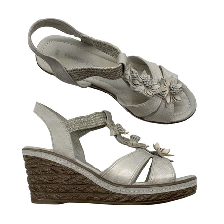 Unisex Marco Tozzi - Wedge sandals, size 40 - Gray ()
