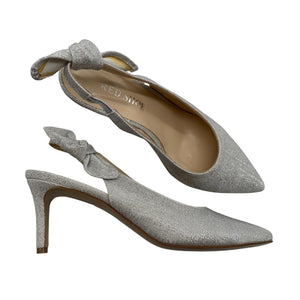 Unisex Red Shoe - Evening high heels, size 41 - Silver (1)