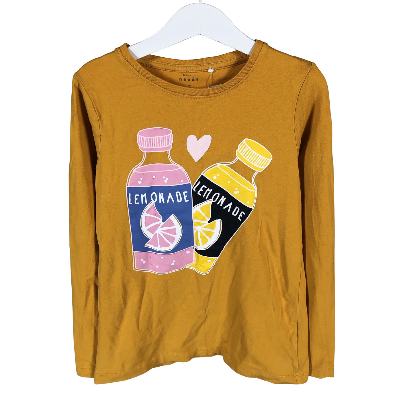 Unisex Name It - Tricot shirt, size 134 - 140 - Yellow (1)