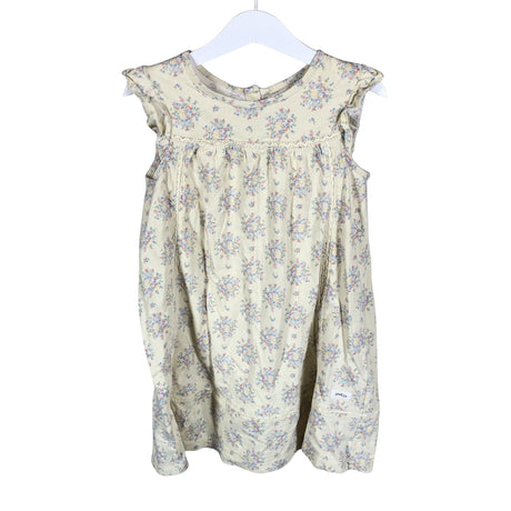 Unisex Newbie - Tricot dress, size 116 - 122 - Yellow ()