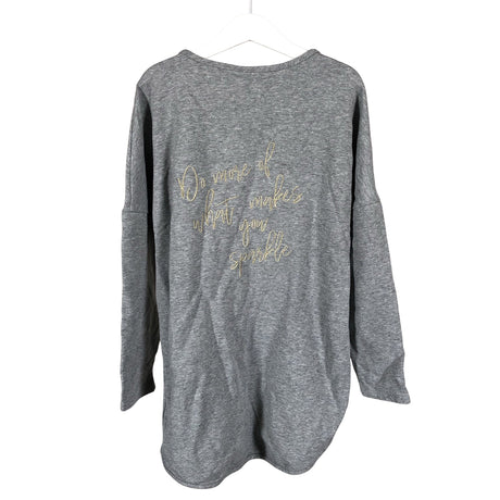 Unisex POMPdeLUX - Sweat jacket, size 134 - 140 - Gray (2)